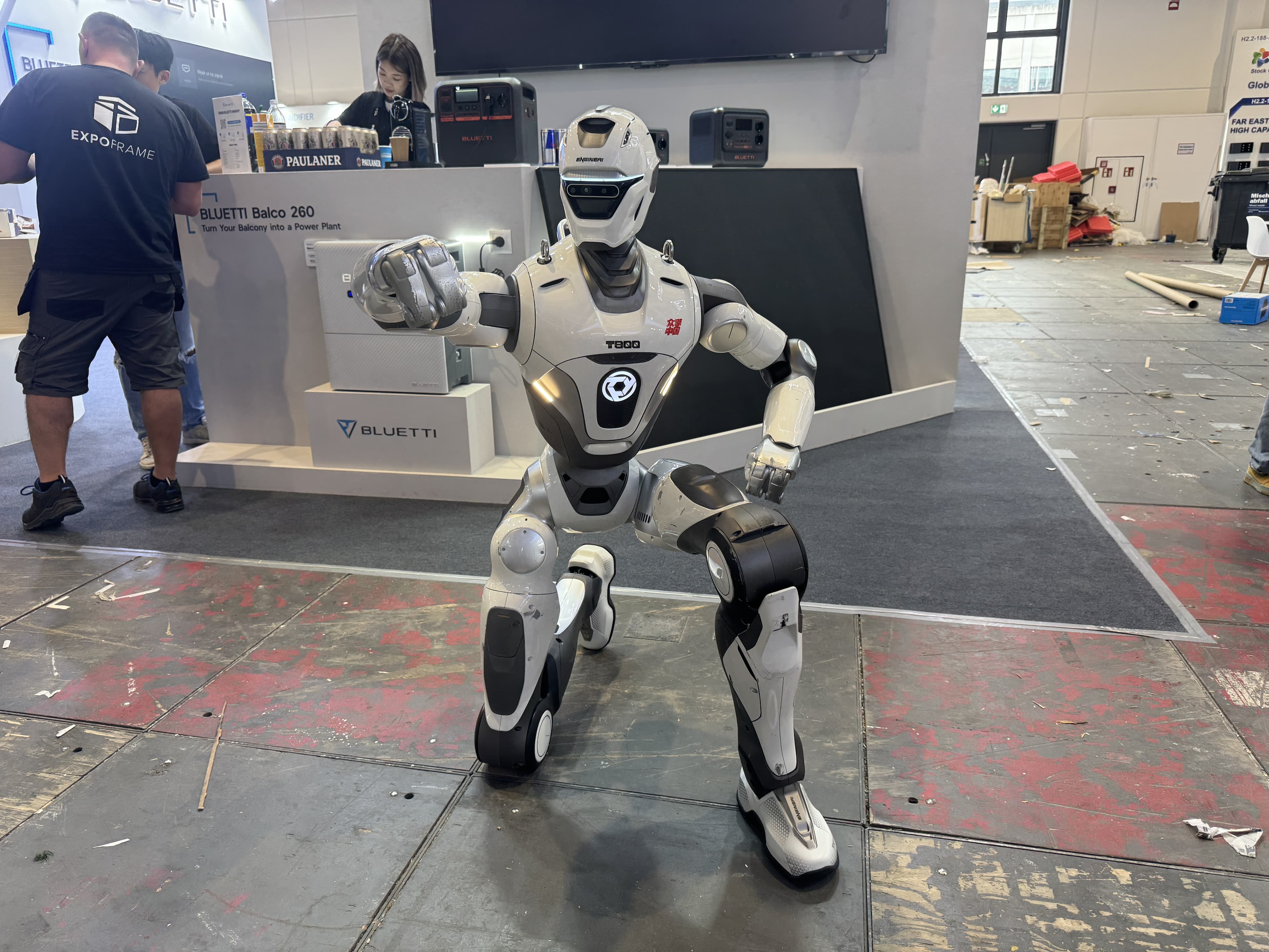 Humanoid Robot's Simulated Punch Sparks Debate on Machine Violence